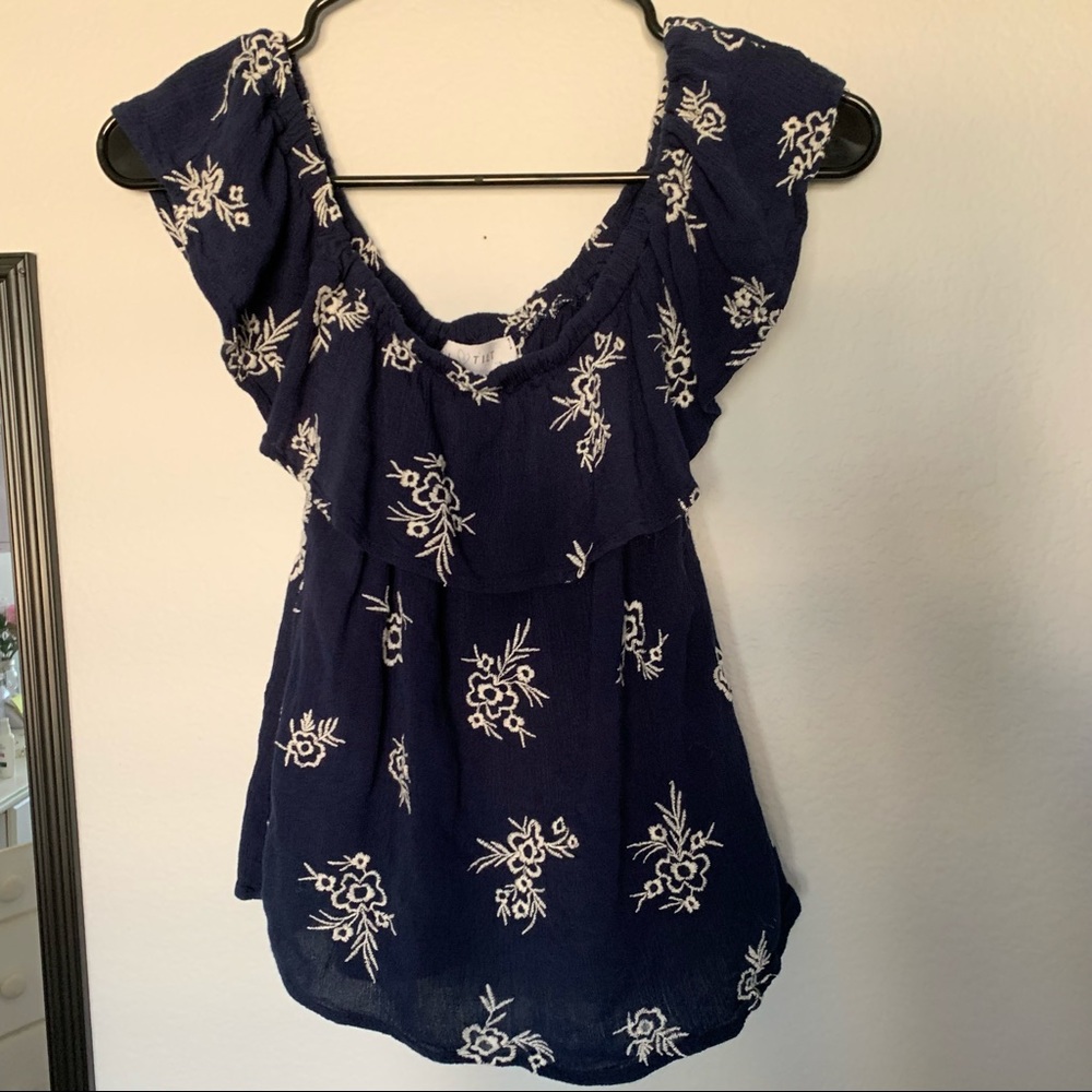 Off the shoulder top